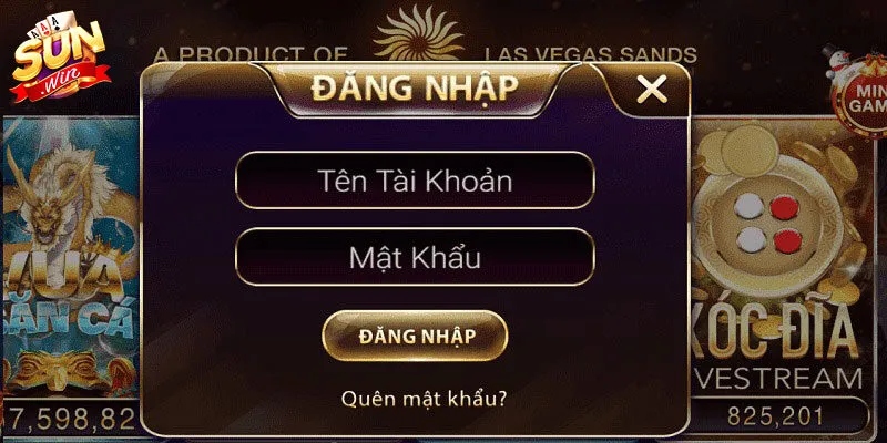 Đăng nhập cổng game cá cược