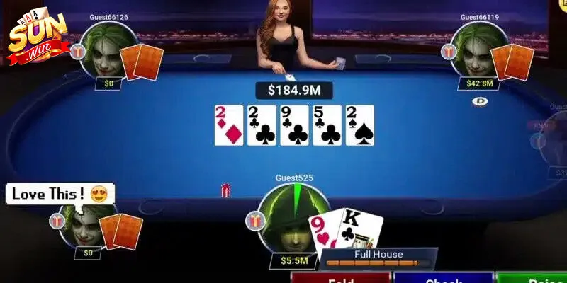 Mẹo hay chơi Poker Sunwin hiệu quả